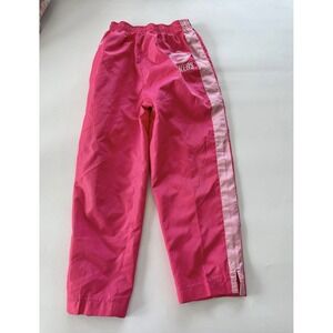 Vintage Green Bay Packers Reebok Pink Windbreaker Pants Girls 5/6